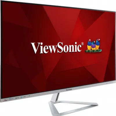 Produktbild von Viewsonic VX Series VX3276-MHD-3, 81,3 cm (32"), 1920 x 1080 Pixel, Full HD, LED, 4 ms, Silber