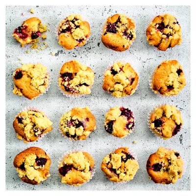 Produktbild von Mini-Muffinform, Ø 5 cm, 24 Stück, mit Antihaftbeschichtung