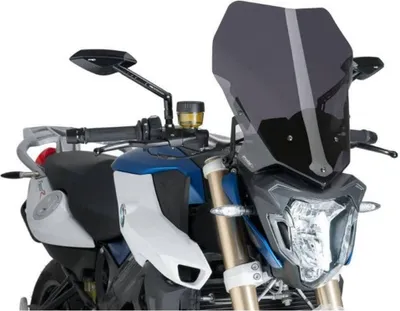 Immagine prodotto di Cupolino PUIG Naked touring fumè scuro omologato ABE per Bmw r f 800