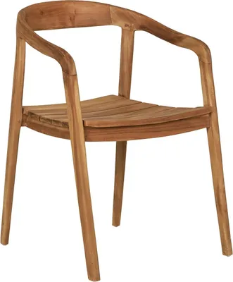 Image de Otero chaise de salle à manger naturel.