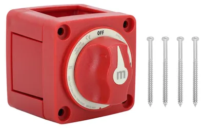 Produktbild von Batterietrennschalter 300 A DC 12 bis 48 V Hochleistungs-EIN-AUS-Einzelstromkreis für Wohnmobile Marine Automotive