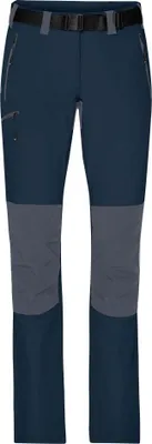Produktbild von Bi-elastische Outdoorhose in sportlicher Optik navy/carbon, Gr. L