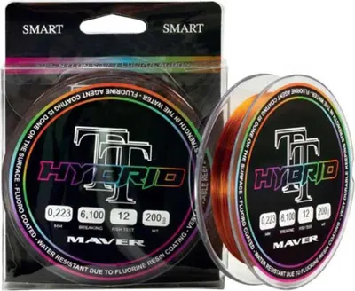 Produktbild von Maver Tt Hybrid 200 M Flurocarbon Durchsichtig 0.200 mm Durchsichtig 0.200 mm