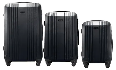Komplet 3 walizek Wings KESTREL Dark grey – zdjęcie produktu