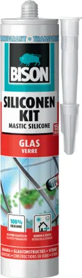 Obrázek produktu pro Bison silikonový tmel sklo 310 ml