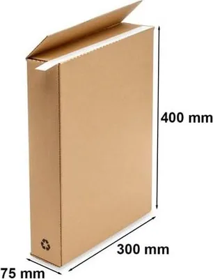 Zdjęcie produktu dla Karton Wykrojnikowy Pudełko Kartonowe Kartonik 300x75x400mm
