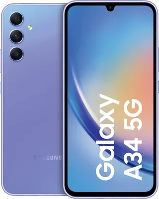 Produktbild von Samsung Galaxy A34 5G - 5G Smartphone - Dual-SIM - RAM 8 GB / Interner Speicher 256 GB - microSD slot - OLED-Display - 6.6" - 2340 x 1080 Pixel (120 Hz)