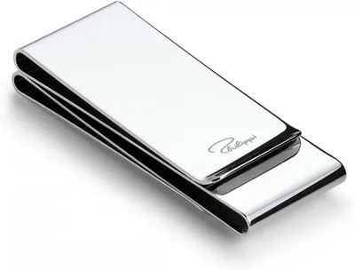 Productafbeelding van Bankbiljet Klem - Geldclip - Geld Opbergen - Slank Ontwerp - 10 x 10 x 14 cm - Zilverkleurig