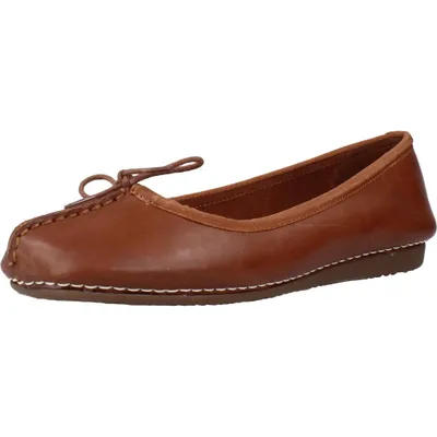Produktbild von Clarks Freckle Ice Womens Navy Leather, 6.5