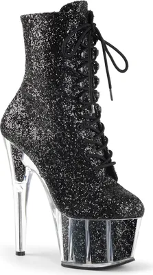 Produktbild von ADORE-1020G Damen Booties von Pleaser, Schwarz , EU 38, US 8