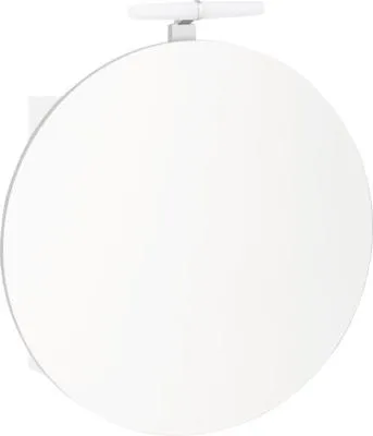 Immagine prodotto di Armadio a specchio Bjarne 65 x 15,7 x 68,3 cm bianco opaco a 1 anta LED
