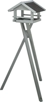 Produktbild von TRIXIE Futterhaus - grau - 41 × 27 × 32 cm/1,27 m