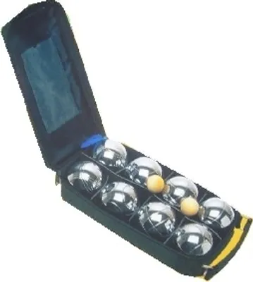 Produktbild von Pétanque-Set mit 8 Boule-Kugeln aus Metall