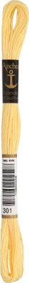 Produktbild von Anchor Sticktwist 4635000-00301 vanille Stickgarn, 100 % Baumwolle