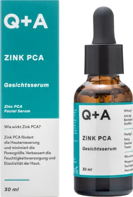 Produktbild von Q+A Gesichtsserum Zinc PCA fördert die Hauterneuerung 30ml