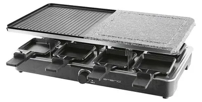 Zdjęcie produktu dla Emerio RG-110035, 8 os., Czarny, Prostokątny, 458 x 229 mm, Obrotowy, 1400 W