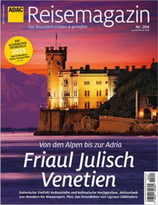 Obrázok produktu pre ADAC Reisemagazin mit Titelthema Friaul-Julisch-Venetien