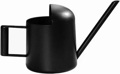 Produktbild von Famanu Gießkanne Edelstahl - 300/500/1000 ml - Schwarz