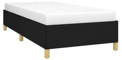 Produktbild von vidaXL Bettgestell ohne Matratze Schwarz 100x200 cm Stoff