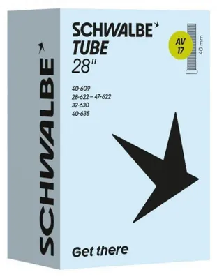 Obrázek produktu pro Schwalbe duše AV17 28/47-622/635 28 palců s ventilkem Auto 40 mm – proti defektu...