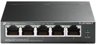 Immagine prodotto di TP-LINK TP-Link Switch desktop a 5 porte 10/100Mbps con 4 porte PoE