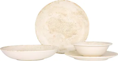 Obrázek produktu pro Sada nádobí Bonna (malá) - Nacrous - 24 kusů - 6 osob - porcelán