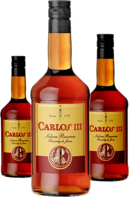 Produktbild von 3 x Osborne - Carlos III Solera Reserva Brandy de Jerez