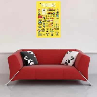 Image de Despicable Me - Poster - Infographie + 1 sur-poster de taille 61x91,5cm