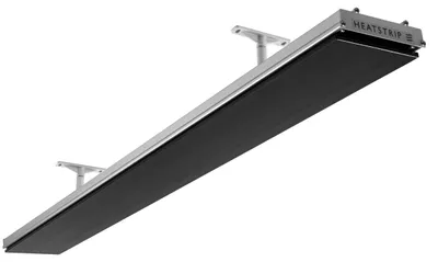 Zdjęcie produktu dla Ogrzewacz konwekcyjny Heatstrip Design Dunkelstrahler: 2400 watów - bez pilota, wykonany z aluminium