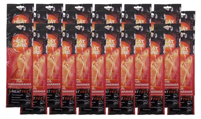 Image de 48 paires de semelles chauffantes 'Heat Feet' Chauffe-chaussures Semelle Chauffe-pieds