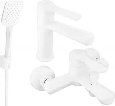 Produktbild von Mexen Sabre R62 Badewannenset, Weiß - 72103R62-20