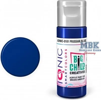Zdjęcie produktu dla Amunicja MIG IONIC-0101 IONIC COLORS Prussian Blue