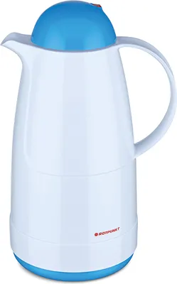 Produktbild von ROTPUNKT Isolierkanne 215 1,5 ltr. weiß/electric kingfisher