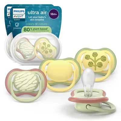 Obrázok produktu pre Philips AVENT SCF349/55, Klasický detský cumlík, Ortodontické, Silikón, Chlapec / dievča, Je možné umývať v umývačke
