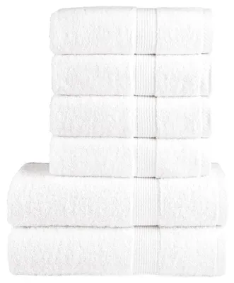 Zdjęcie produktu dla vidaXL 6-częściowy zestaw ręczników premium SOLUND biały 600 g/m²