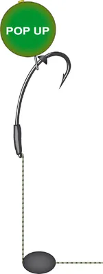 Image de Cormoran Pro Carp Pop Up Boilie Rig Gr.2 Bas de ligne carpe