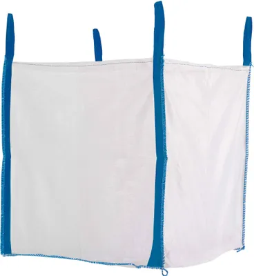 Produktbild von Big Bag oben offen SWL 1000kg 90x90x90cm Schüttgutbehälter 4 Schlaufen BigBags 1 Stück
