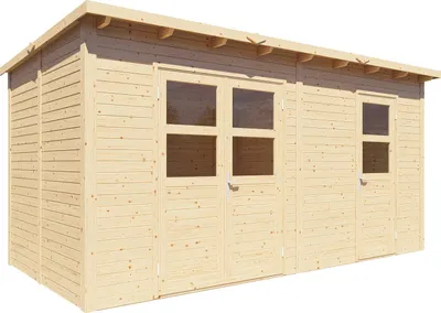 Produktbild von Bertilo Gartenhaus Laisholm 2 - 19 mm naturbelassen
