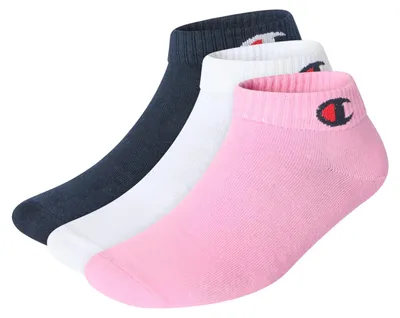 Produktbild von Champion Uni Basics 3pk Quarter Socken, Rose, 43-46 EU