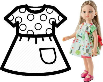 Zdjęcie produktu dla PAOLA REINA Ubranko dla lalek 32 cm 54496
