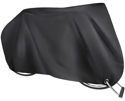 Produktbild von Fahrradabdeckung für 2 Fahrräder, 190T Nylon, wasserdicht, UV-beständig, 200x70x110 cm