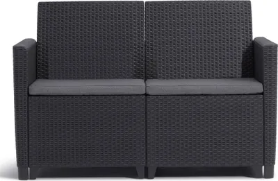 Produktbild von KETER Gartenbank CLAIRE SOFA, 113 cm, graphit