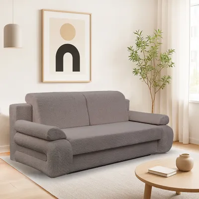 Produktbild von Schlafsofa Sofa Marcello 04 Zara, braun, 205x80x98, mit Bettkasten