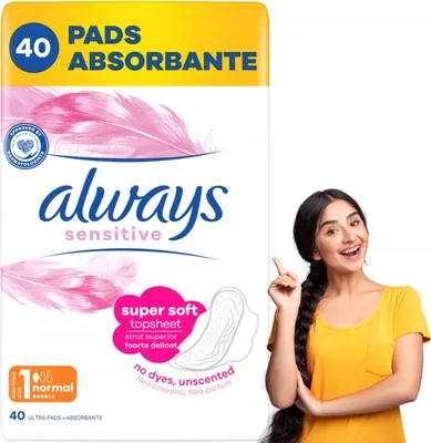 Zdjęcie produktu dla Always podpaski Normal - 40 sztuk