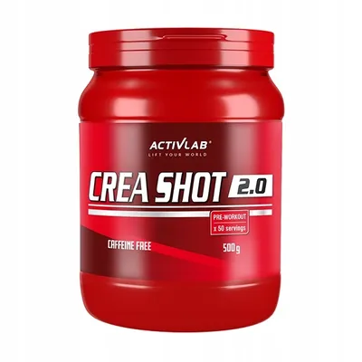 Zdjęcie produktu dla KREATYNA Activlab Crea Shot - 2.0 500g Cytrynowy