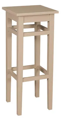 Produktbild von Casa Padrino Landhaus Stil Bar Hocker Massivholz - Shabby Chic Landhaus Stil Barhocker Bar Stuhl