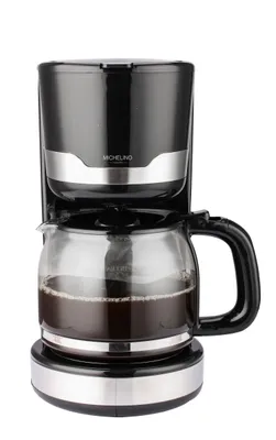 Zdjęcie produktu dla Ekspres do kawy MICHELINO 1000 W, pojemność 1,5 l, czarny  74248
