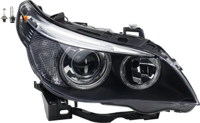 Produktbild von Johns, Scheinwerfer passend für BMW 5er E60/E61 01/05-03/07 rechts + Leuchtmittel 63127160194