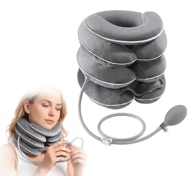 Immagine prodotto di Solidchoice - Cuscino gonfiabile per il collo, ideale per alleviare il dolore