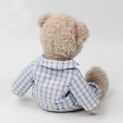 Zdjęcie produktu dla Gentleman Bear lalka uspokajająca prezent urodzinowy dla dzieci wypchane zwierzę ubrane